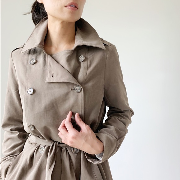Full suede trench coat - JACK by BB DAKOTA - Picture 5 of 8